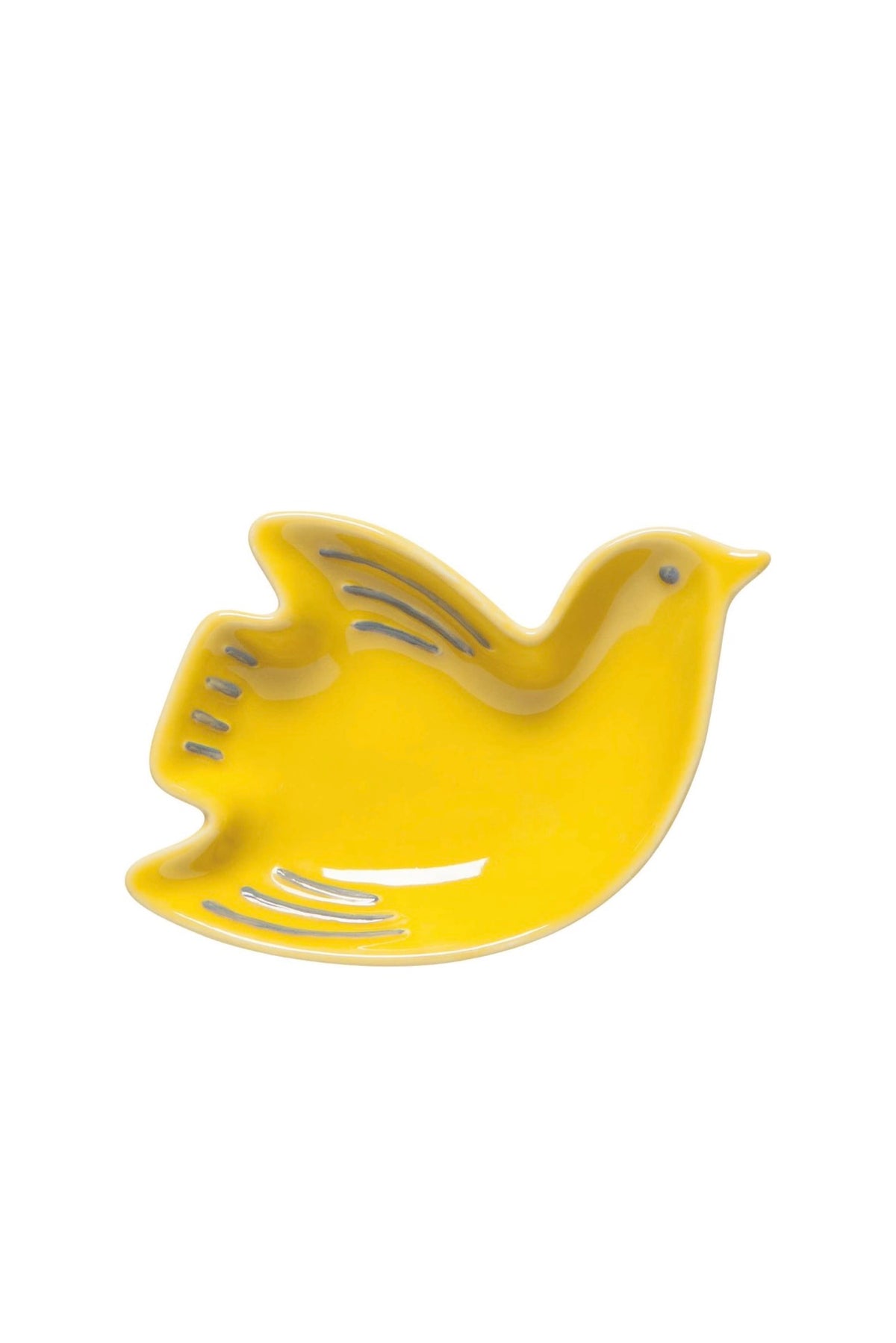 Yellow bird dice dish