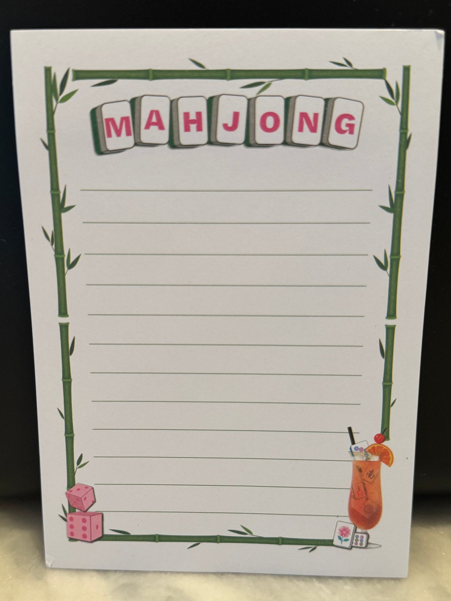 Mahjong Sticky Notepad
