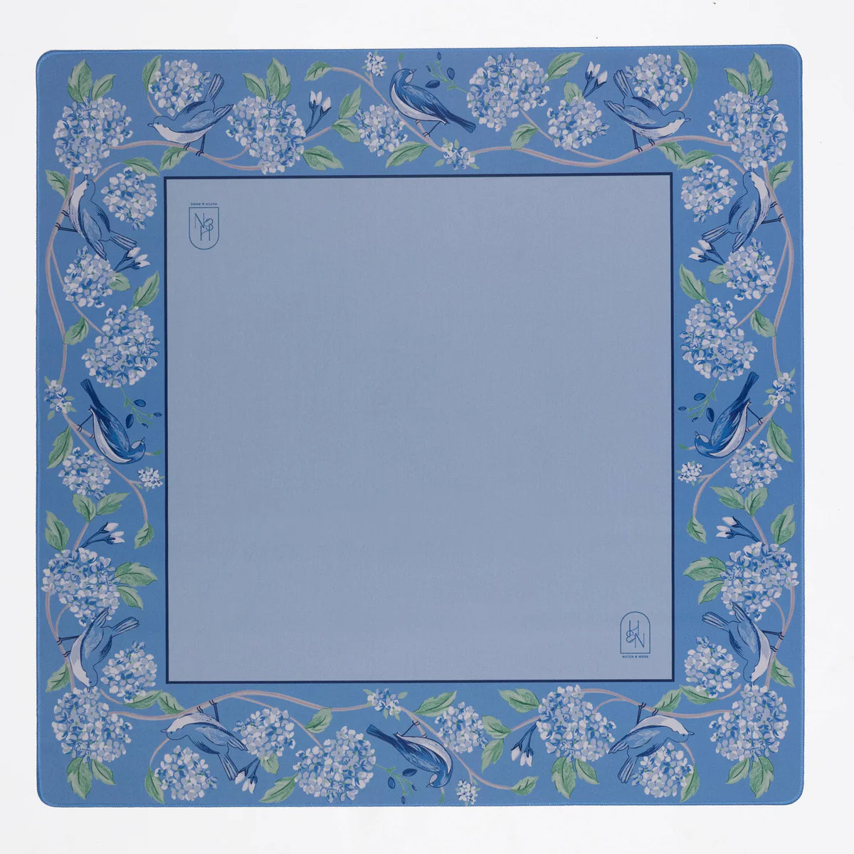 Blue Hydrangea Bird Mat