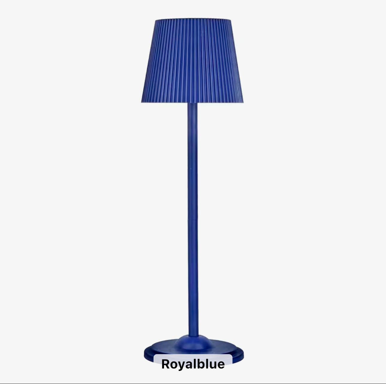 Cordless Table Lamp - Royal Blue