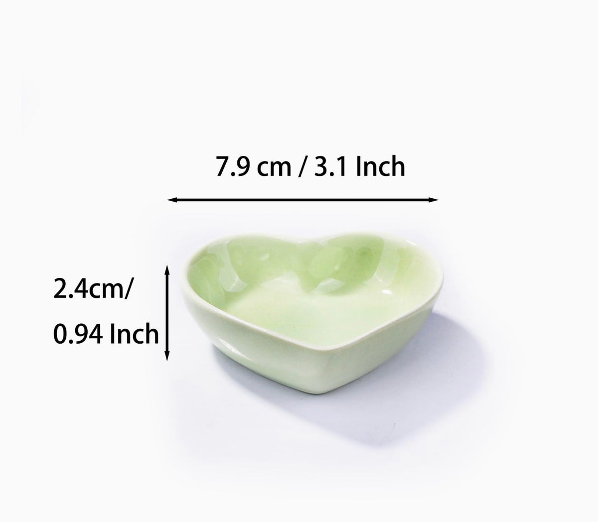 Green heart - Dice / Trinket Dish