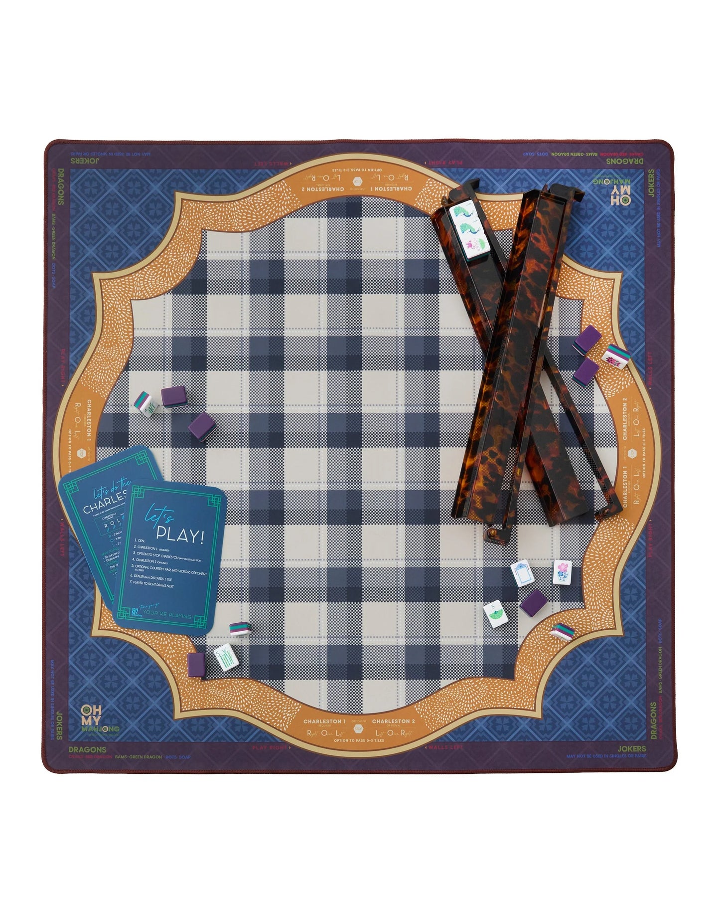 Vanderbilt Mahjong Mat - ships in about 10 bus. days.