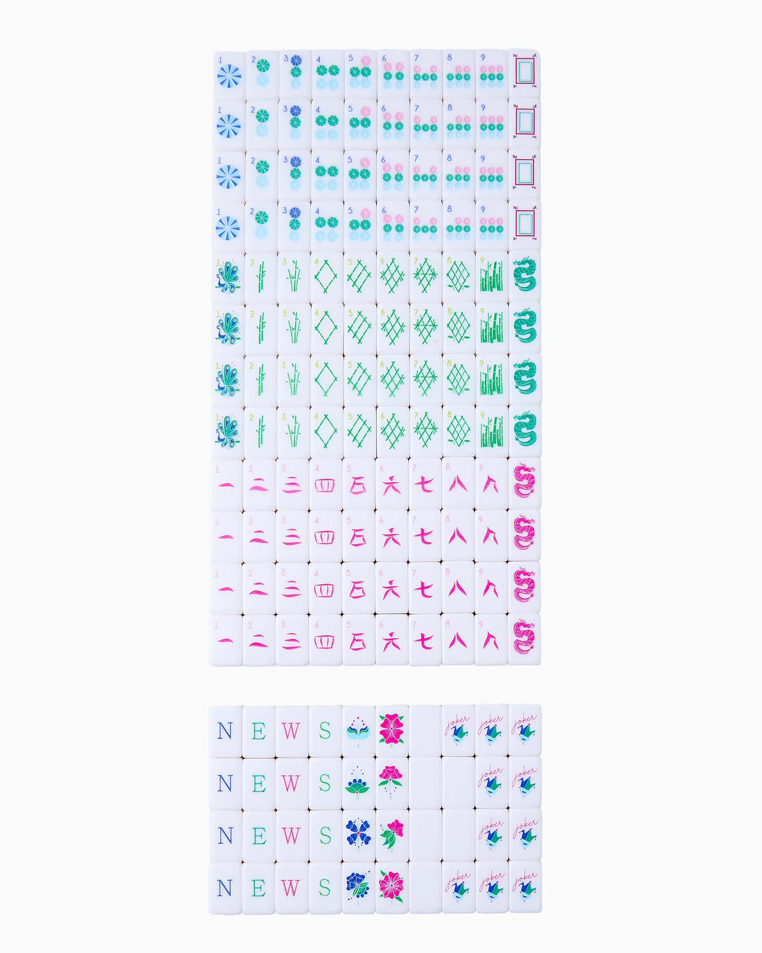 Aloha Mahjong Travel Set - Ships in about 2 weeks. Contact to order.