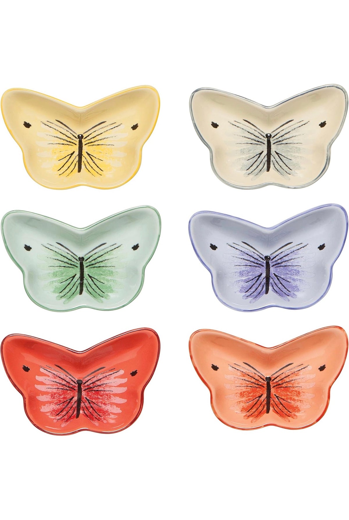 Butterfly dice dish
