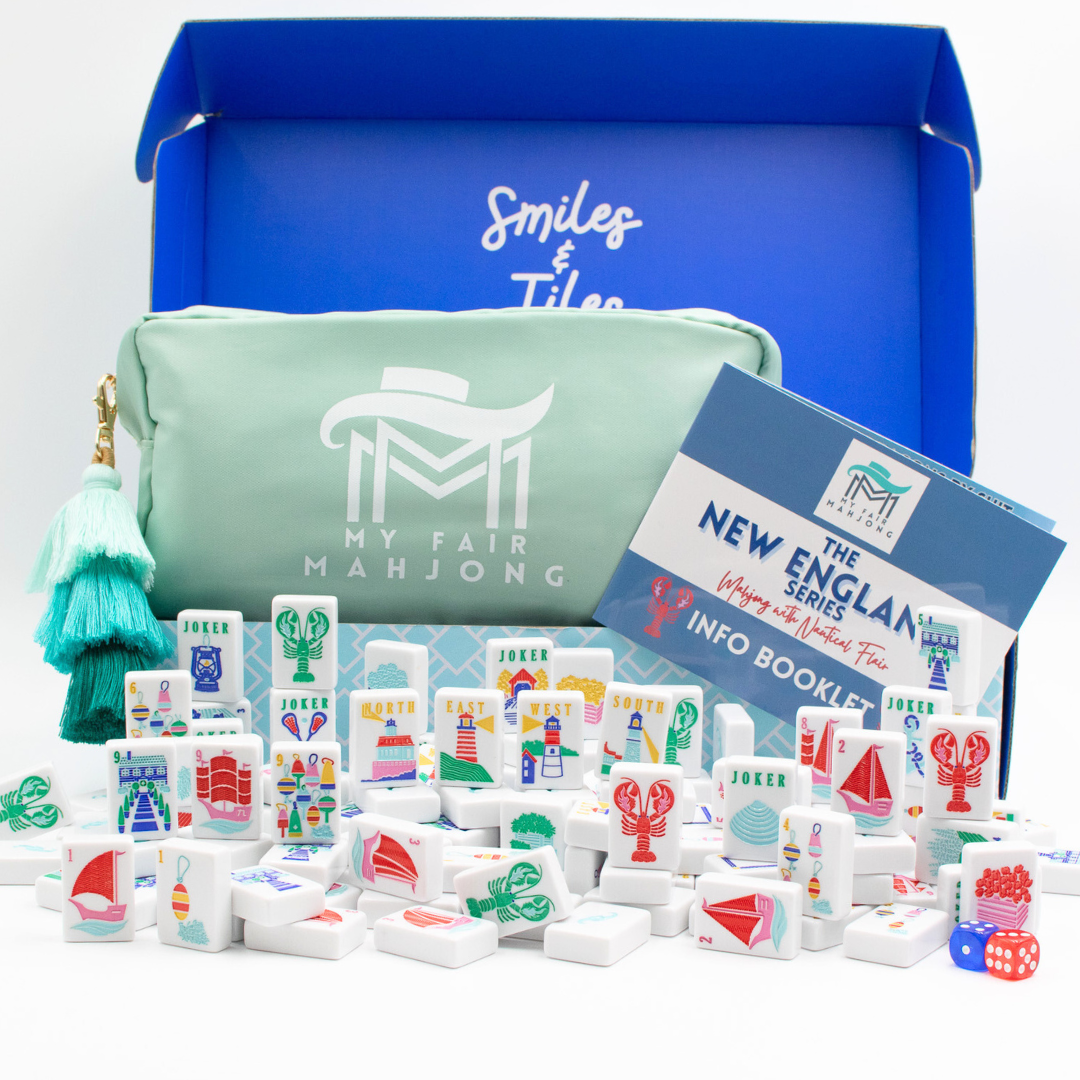 THE NEW ENGLAND SERIES - Mahjong with Nautical Flair