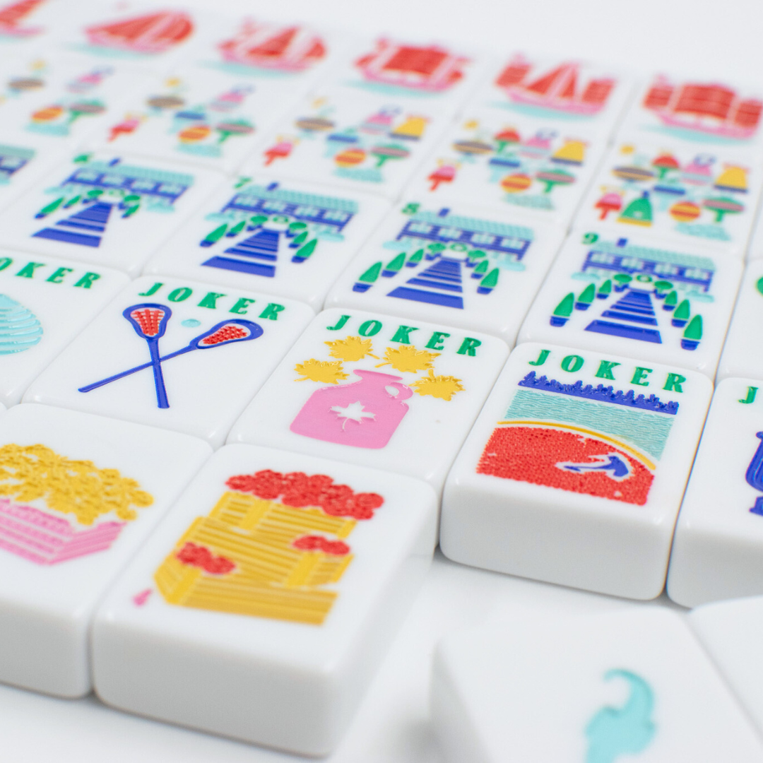 THE NEW ENGLAND SERIES - Mahjong with Nautical Flair