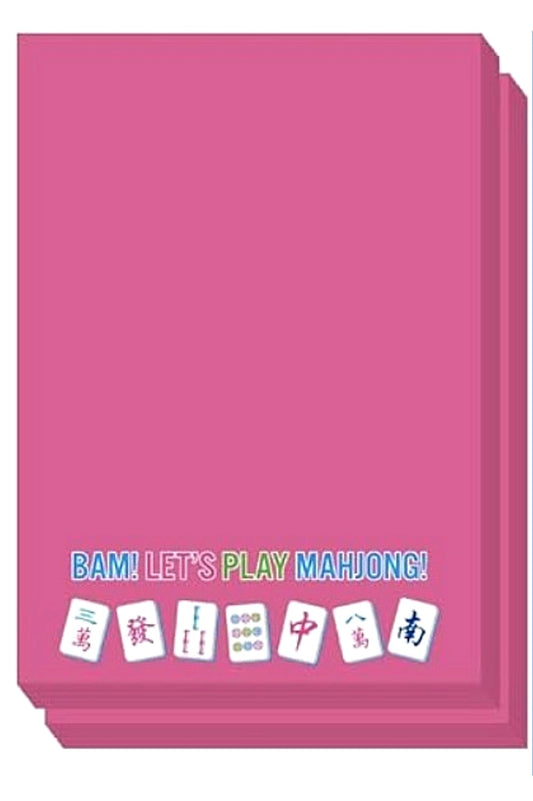 Bam! Let's Play Mahjong - Sticky Notepad