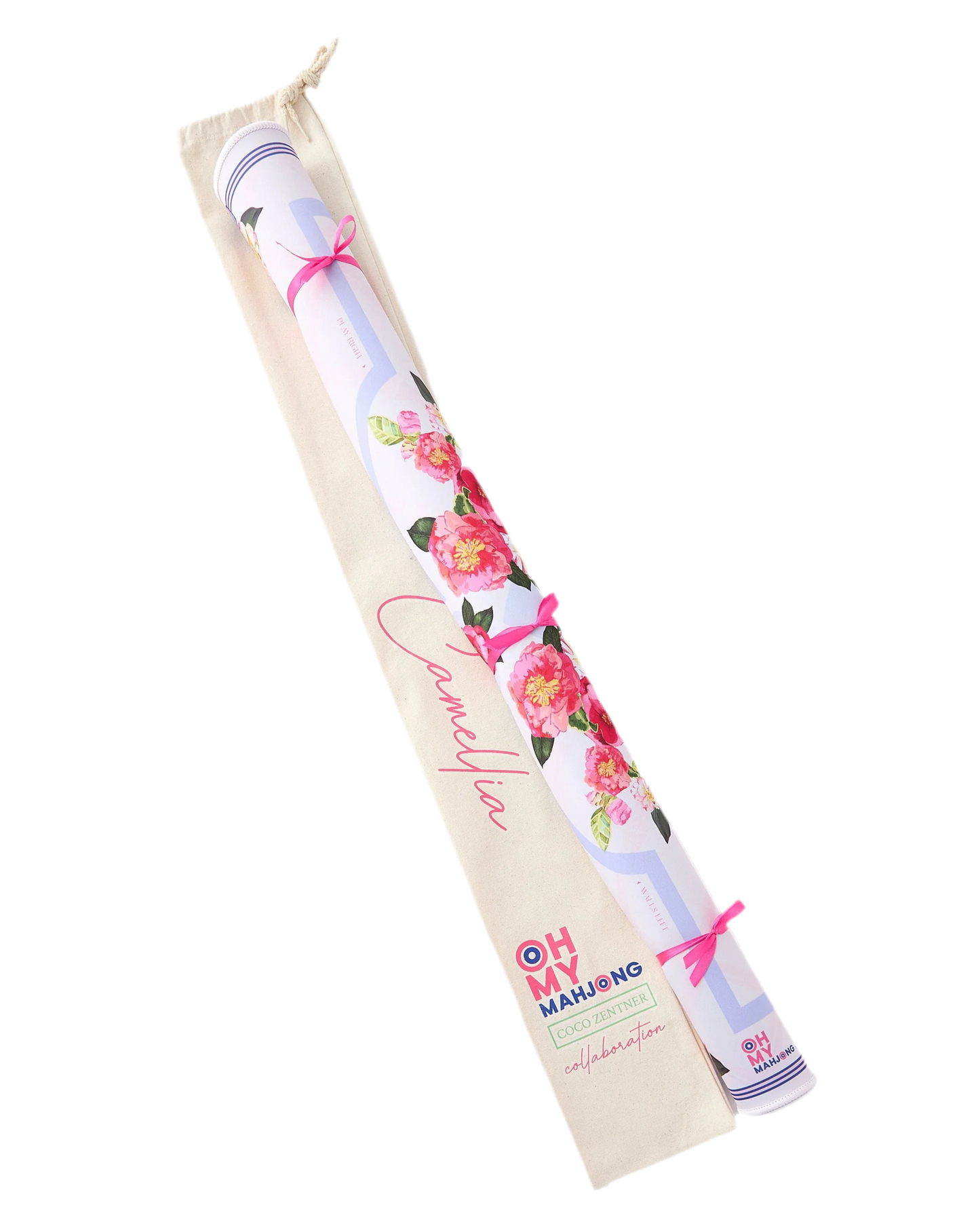 Camellia Mahjong Mat