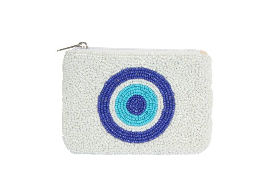 Fully Beaded Target Coin Purse