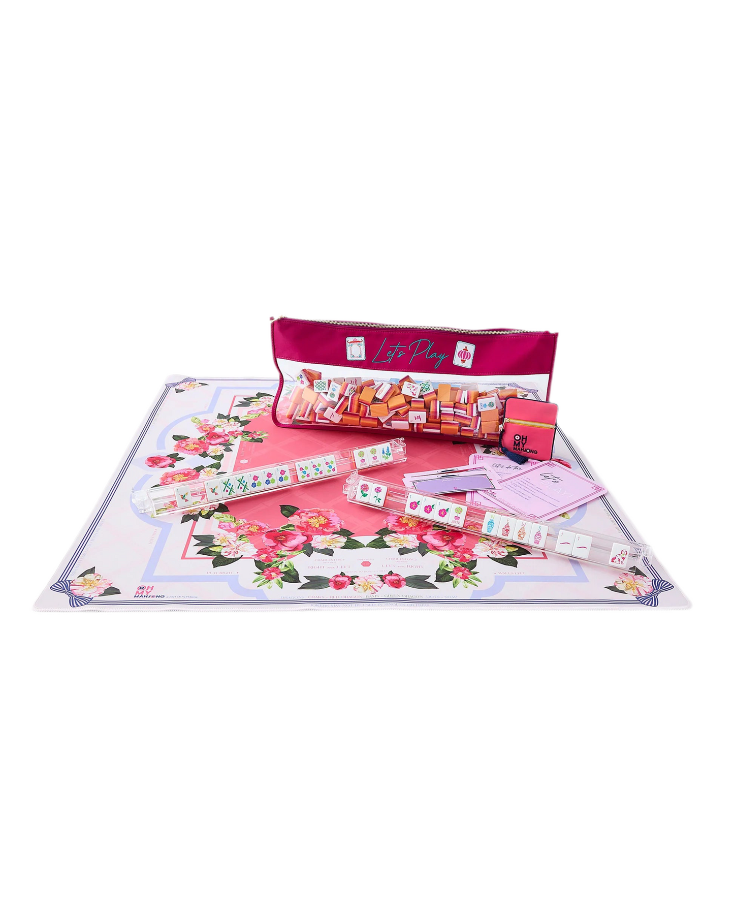 Camellia Mahjong Mat