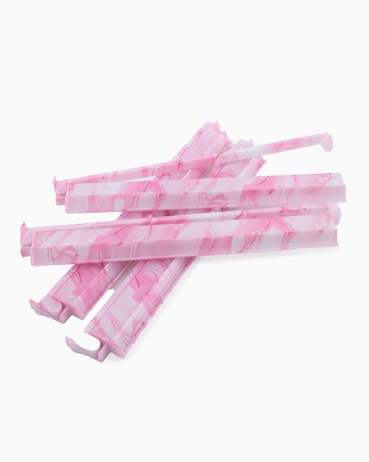 Pink Quartz Rack and Pusher Set 18.5 inch