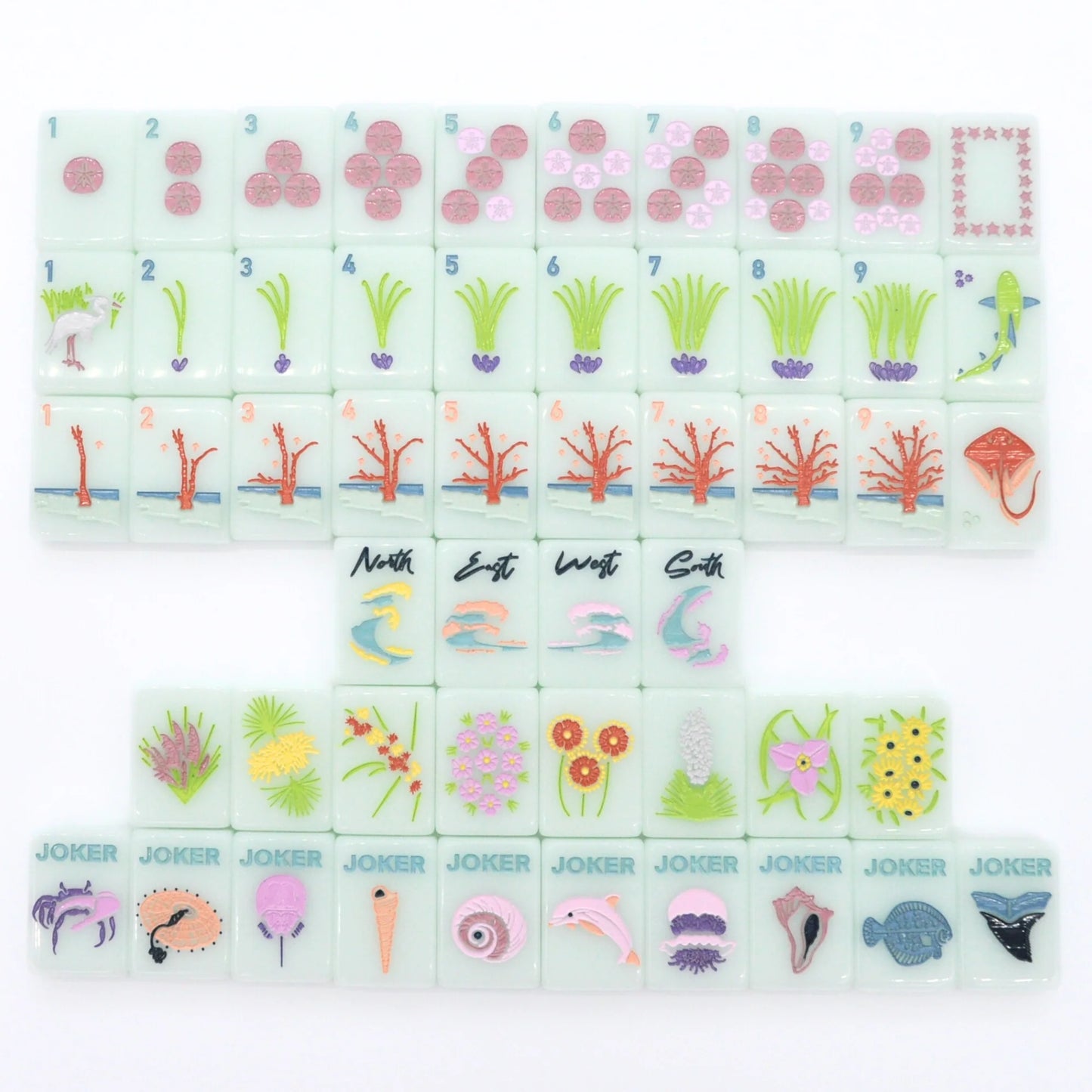 Middle & Main
Barrier Island Tiles- A Southern Shoreline Inspired Mahjong Set