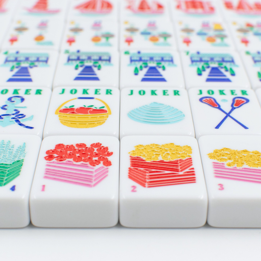 THE NEW ENGLAND SERIES - Mahjong with Nautical Flair
