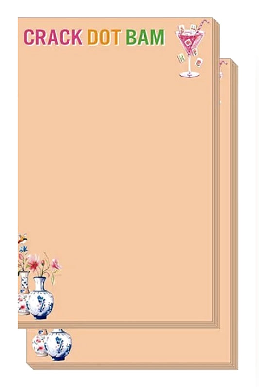 Crack Dot Bam - Sticky Notepad