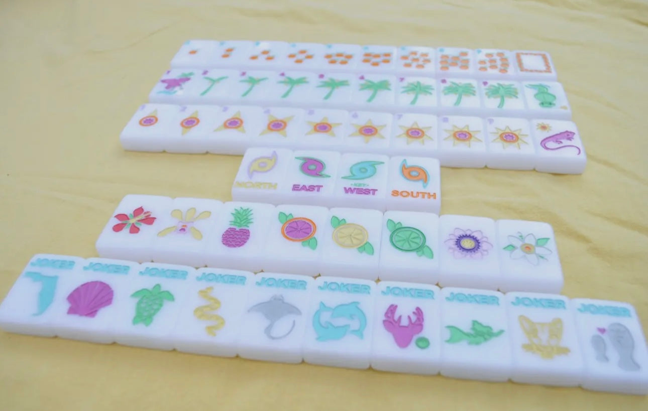 Middle & Main Sunshine Tiles- A Florida Inspired Mahjong Set