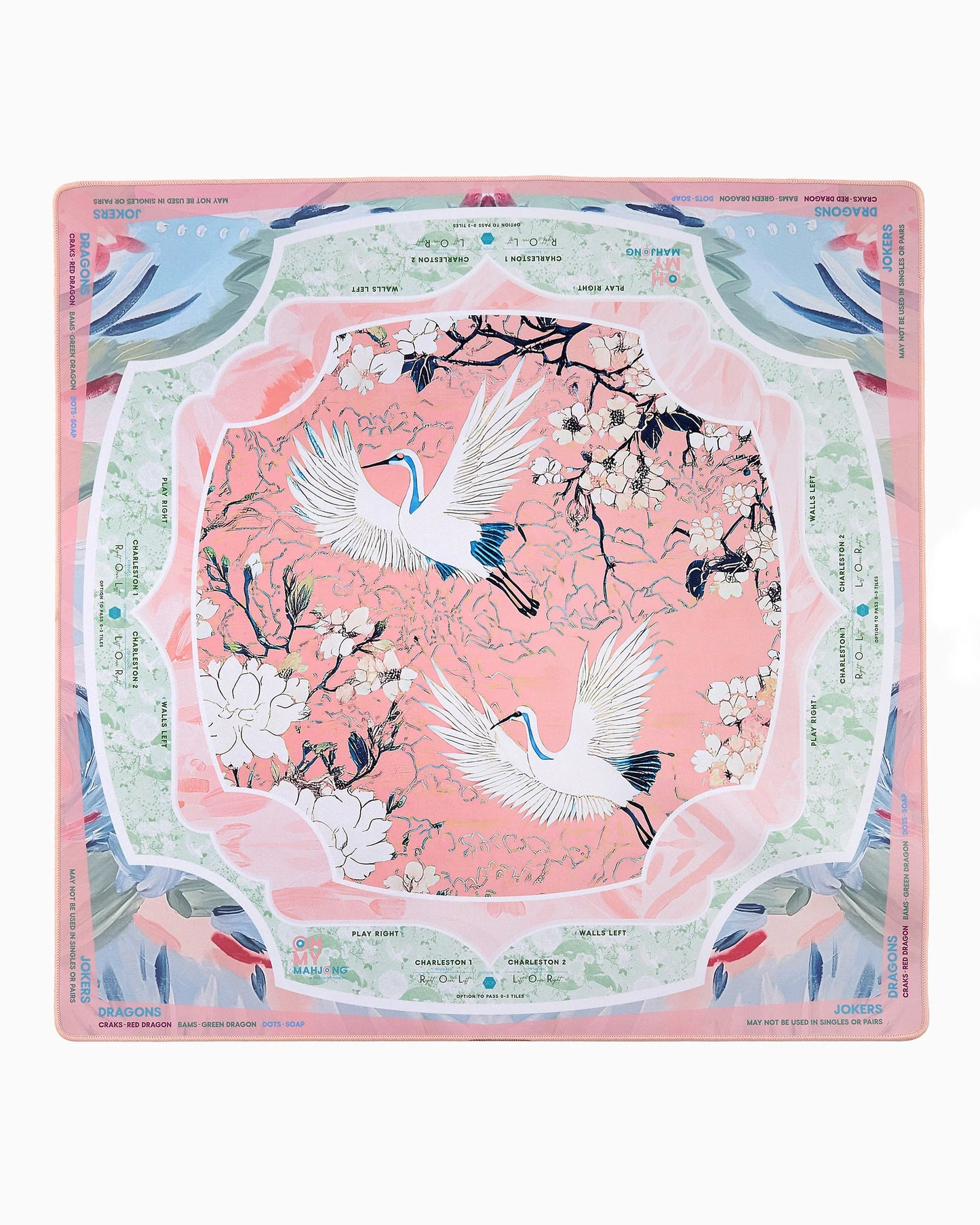 Heron Mahjong Mat in Tube - ships in about 10 bus. days