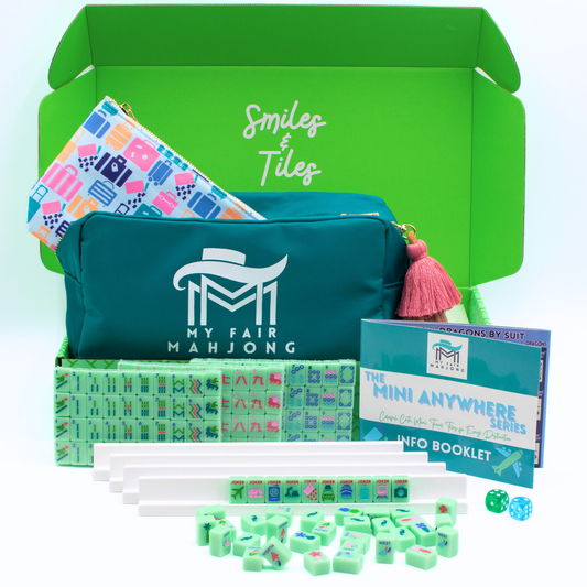 MINI TRAVEL MAHJONG  |  Mini Anywhere Series  |  Green