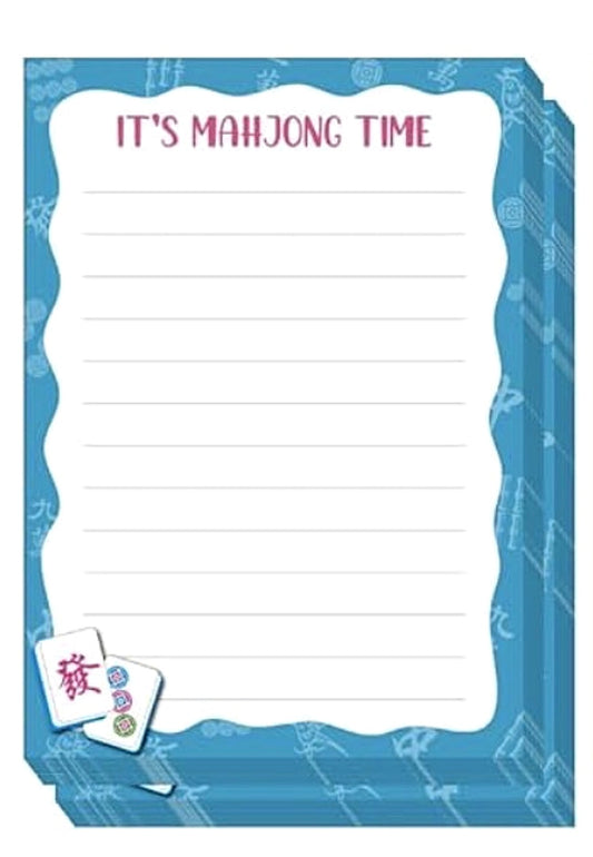 It's Mahjong Time - Sticky Notepad