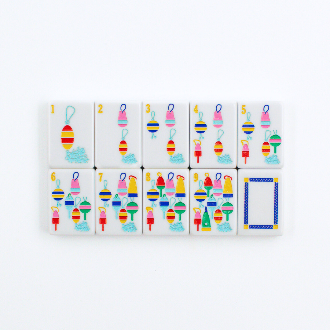 THE NEW ENGLAND SERIES - Mahjong with Nautical Flair