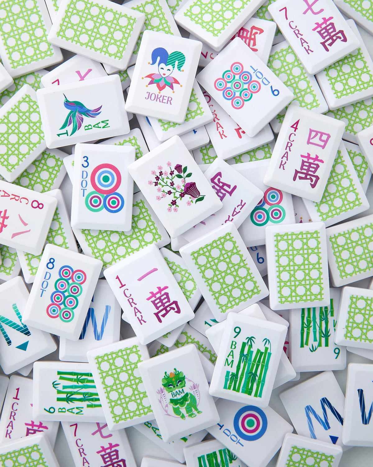 Jardin Debutante Mahjong Tile Set - Contact to order