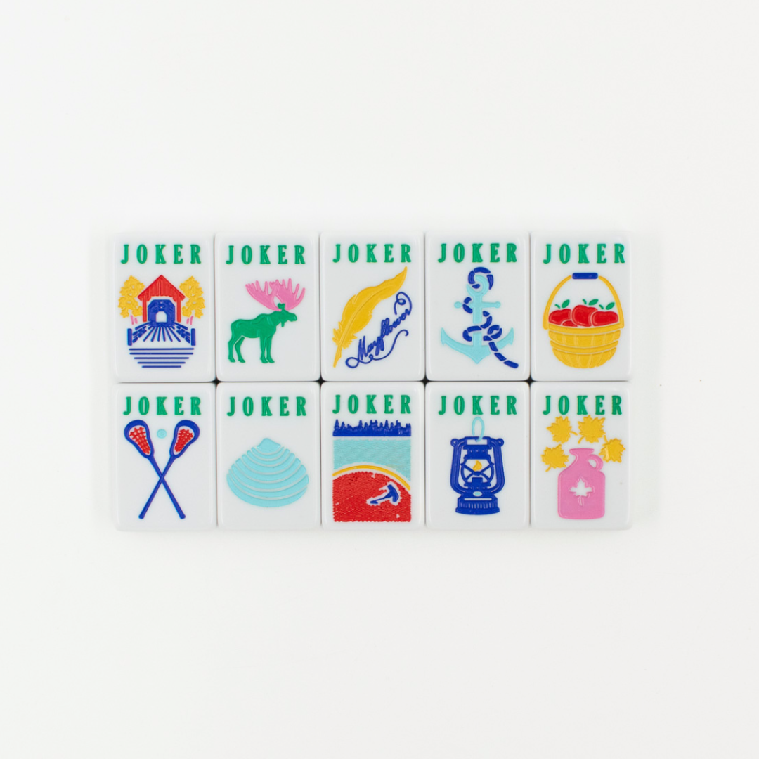 THE NEW ENGLAND SERIES - Mahjong with Nautical Flair
