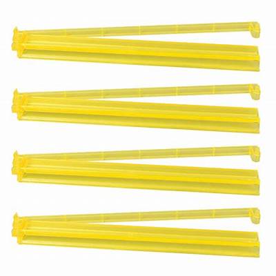Yellow Rack & Pusher Set - 18.5 inch