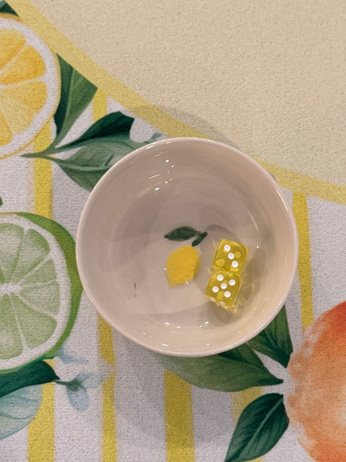 Lemon - Dice / Trinket Dish