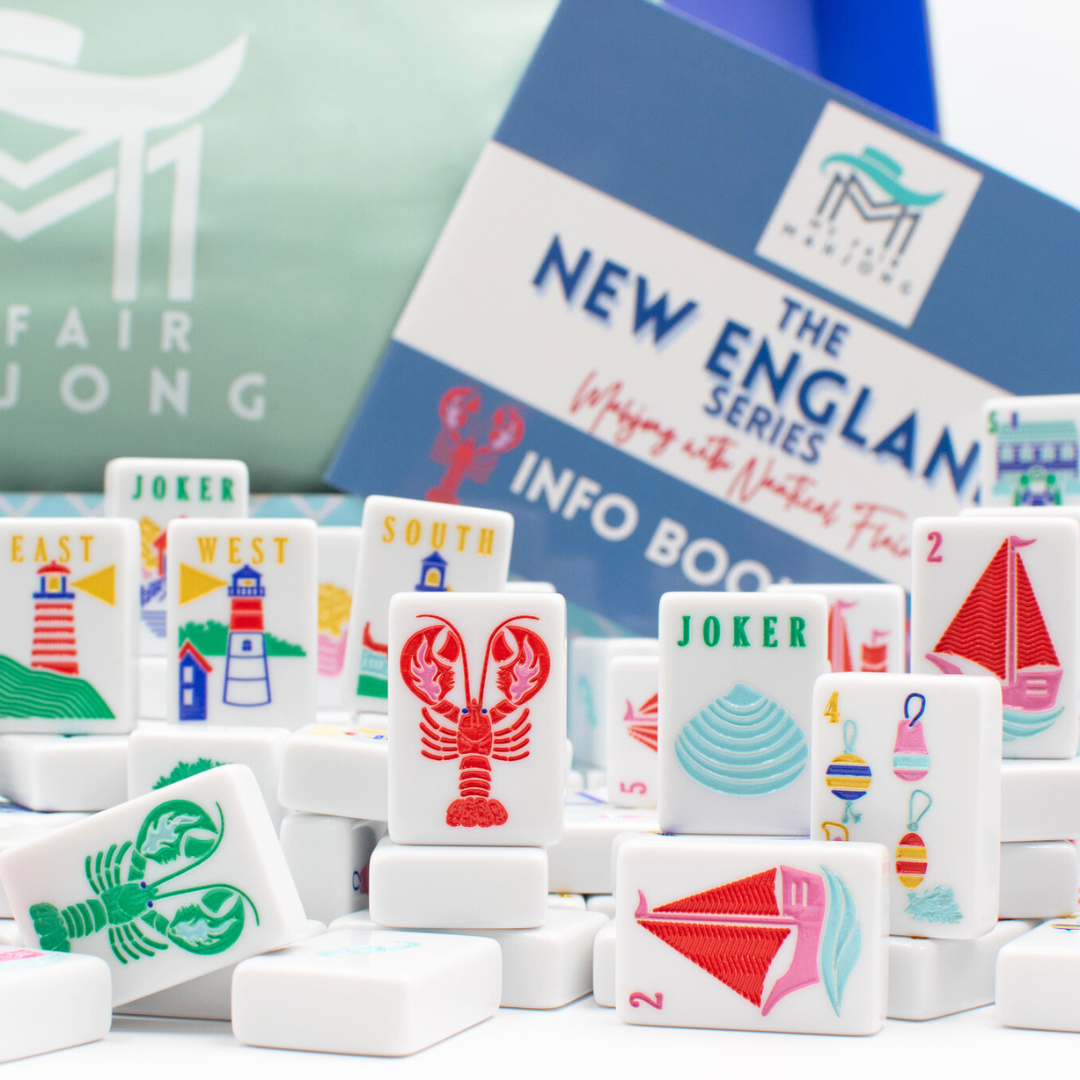 THE NEW ENGLAND SERIES - Mahjong with Nautical Flair