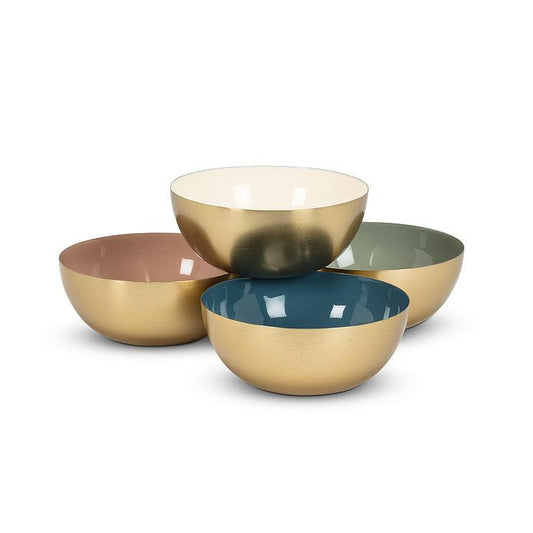Mini Enamel Bowl - 4" - Lake Blue