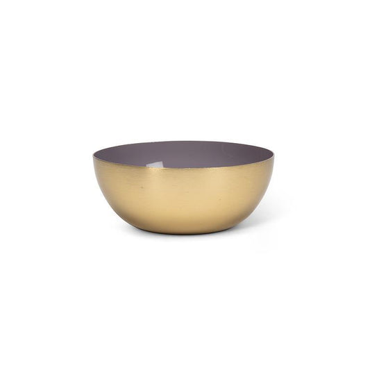 Mini Enamel Bowl - 4" - Mauve