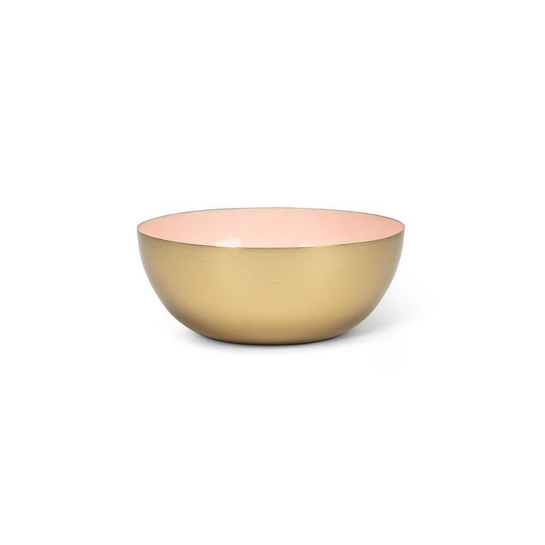 Mini Enamel Bowl - 4" - Pink
