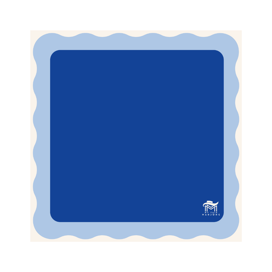 Blue Scallop Colour Wave Mat |  31" x 31"