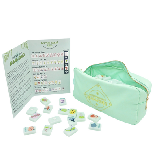 Middle & Main
Barrier Island Tiles- A Southern Shoreline Inspired Mahjong Set