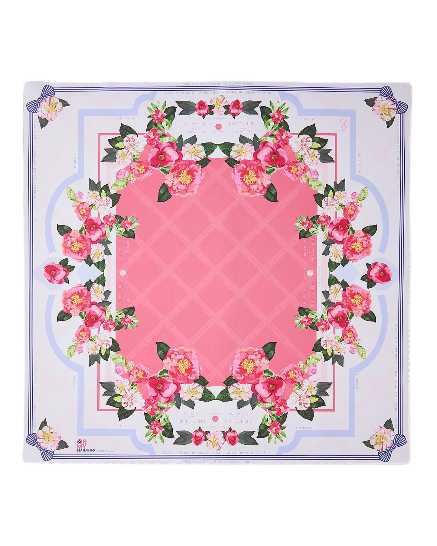 Camellia Mahjong Mat