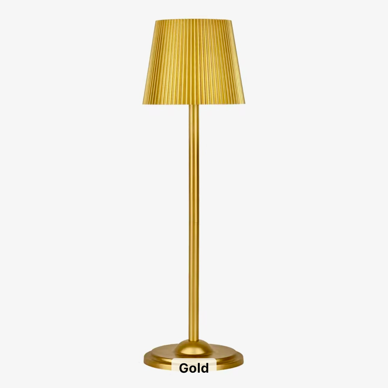 Cordless Table Lamp - Gold