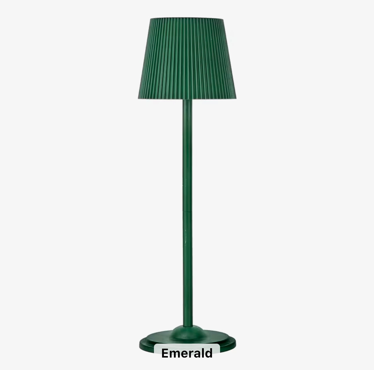 Cordless Table Lamp - Emerald