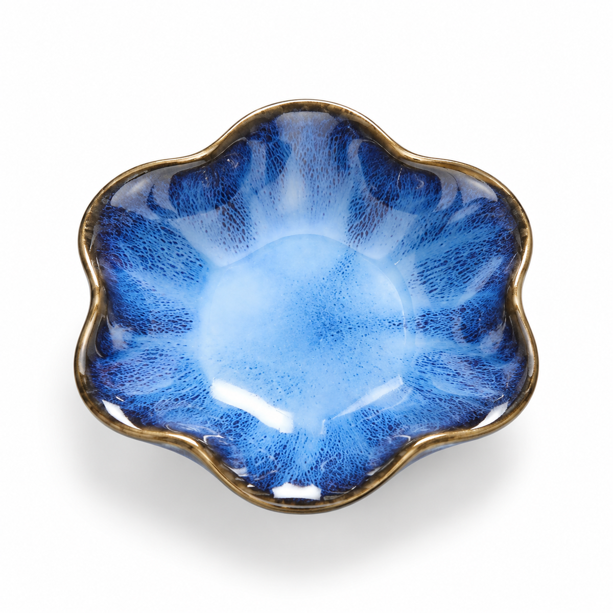 Blue Lotus dice dish