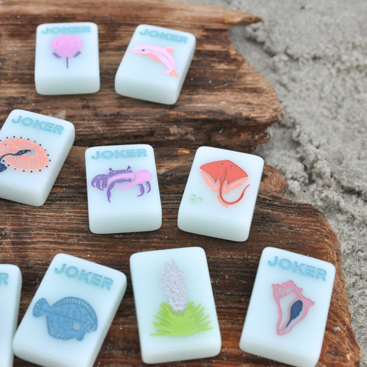 Middle & Main
Barrier Island Tiles- A Southern Shoreline Inspired Mahjong Set