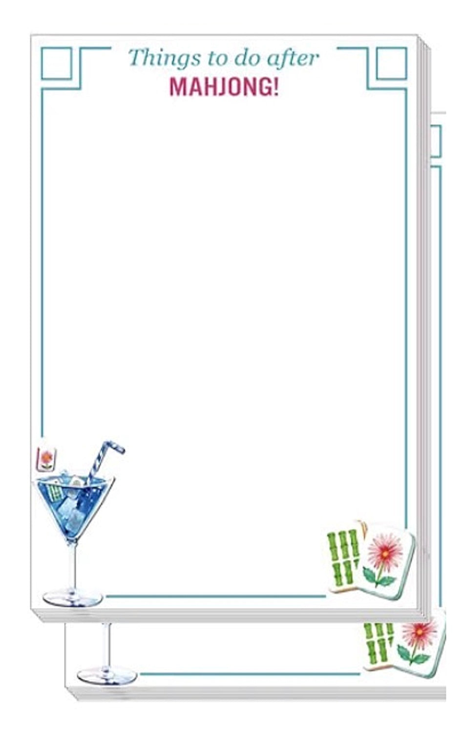 Things to do after Mahjong - Sticky Notepad