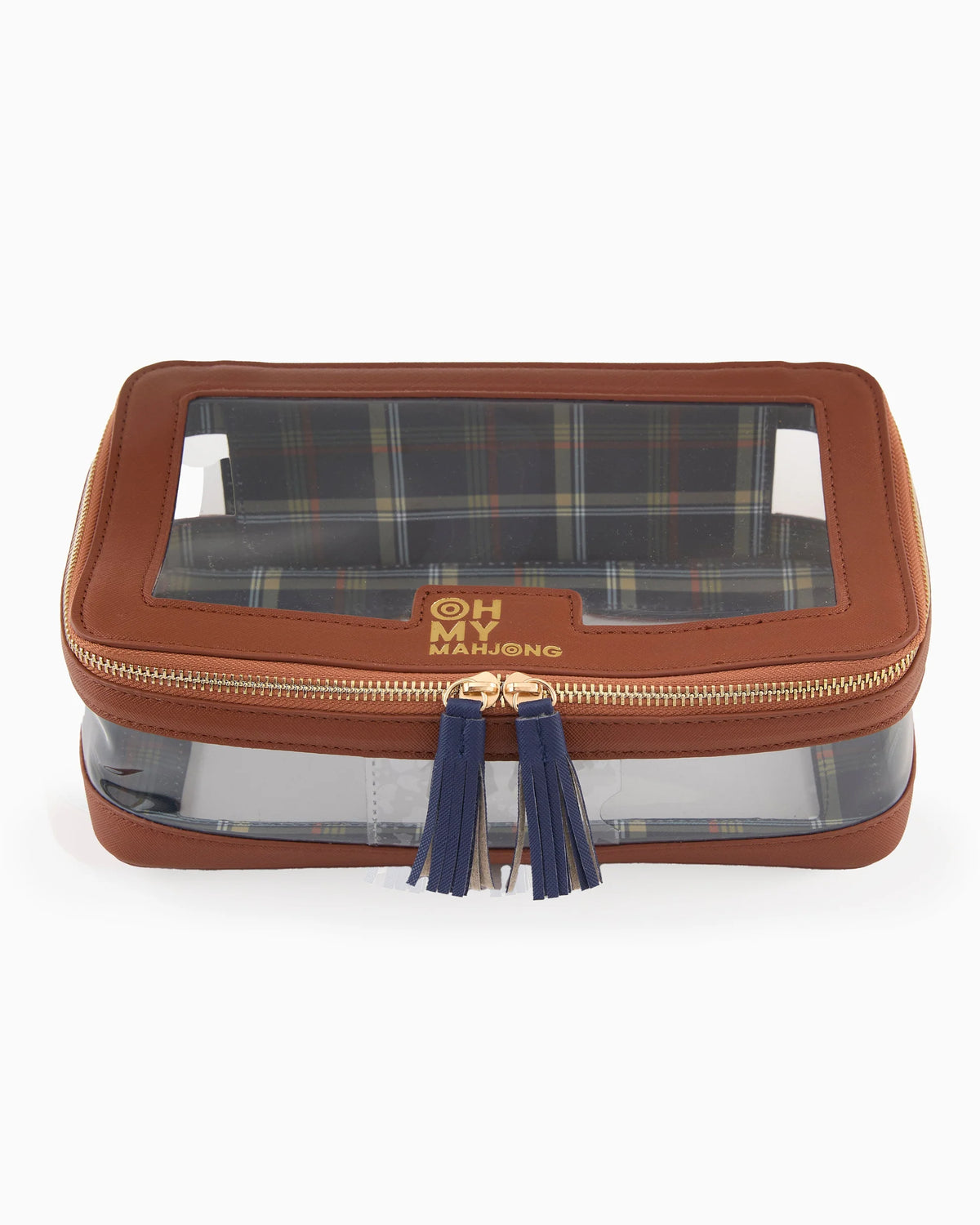 Cognac Tile Storage Bag - ships in about 2 weeks.