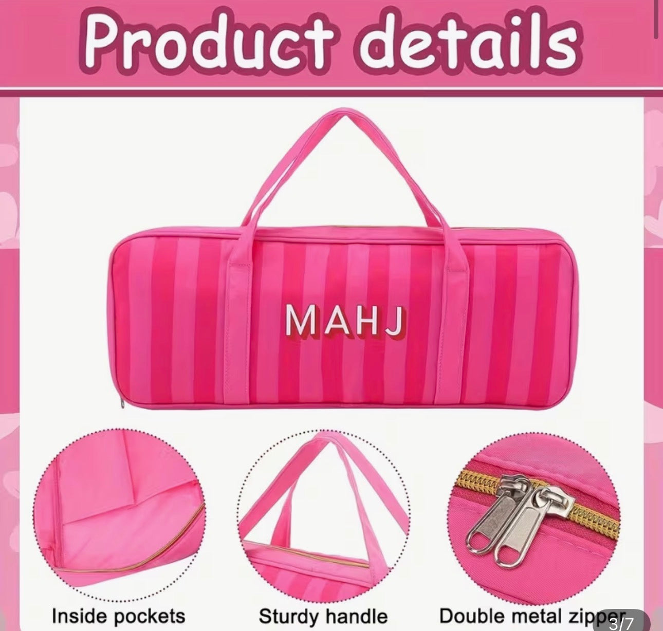Pink MAHJ Rack Pack