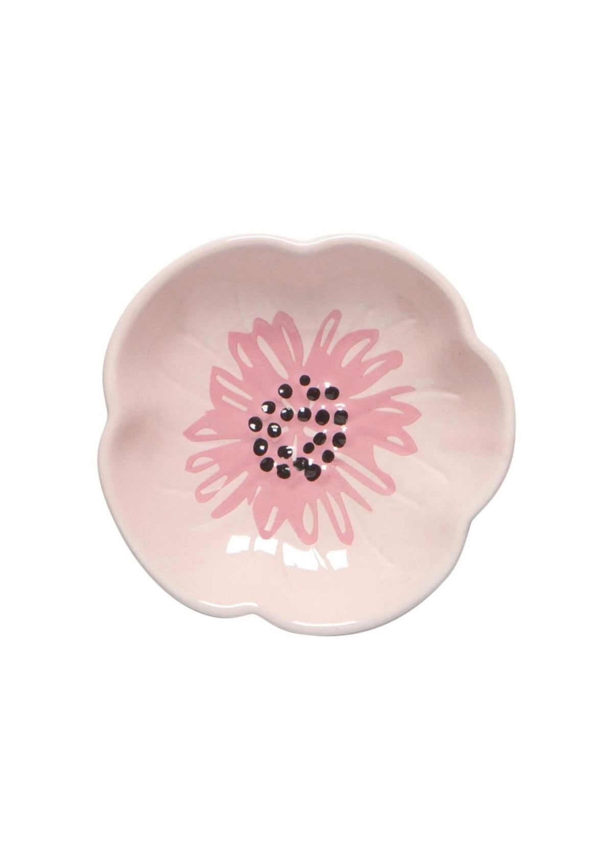 Pink Flower dice dish