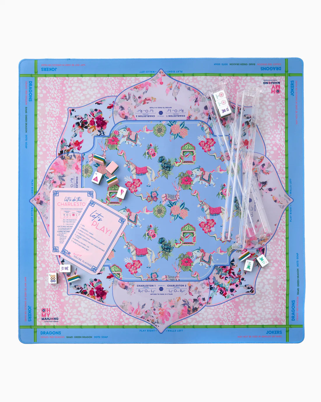 Vivara Mahjong Mat - In Tube - contact to order - ships in about 10 bus. days