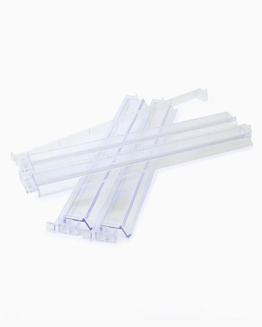 Clear Acrylic Rack & Pusher Set - 18.5 inch