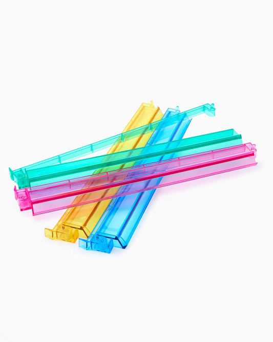Multicolour Rack & Pusher Set - 18.5 inch