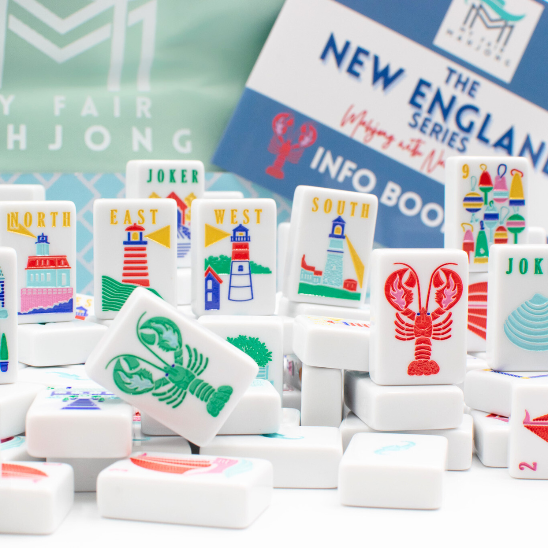 THE NEW ENGLAND SERIES - Mahjong with Nautical Flair