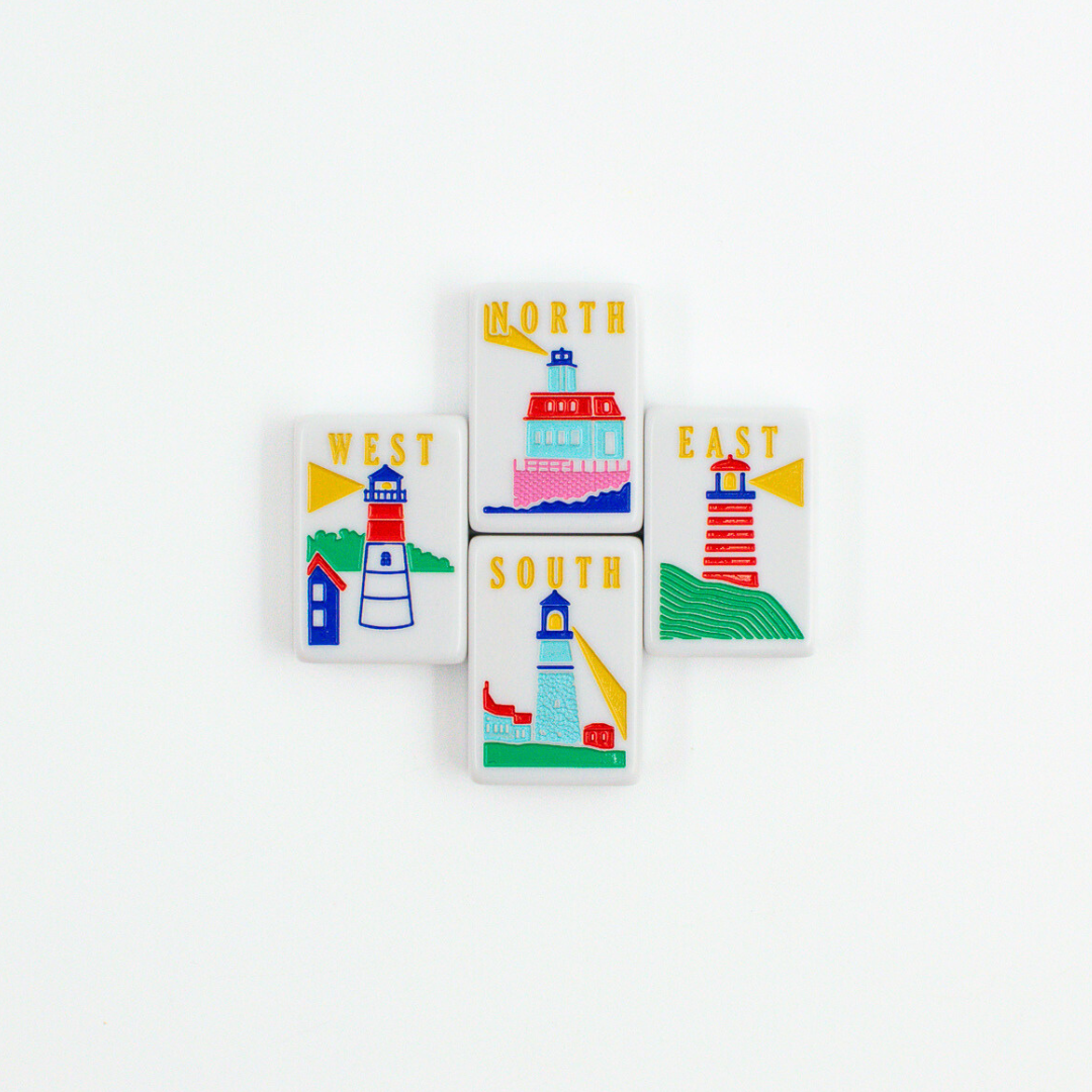 THE NEW ENGLAND SERIES - Mahjong with Nautical Flair