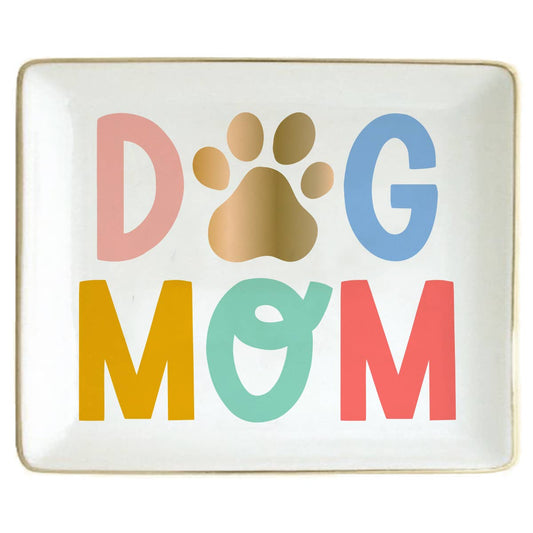 Trinket Tray | Dog Mom Trinket Tray