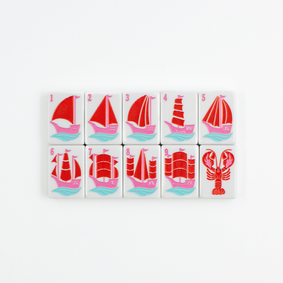 THE NEW ENGLAND SERIES - Mahjong with Nautical Flair