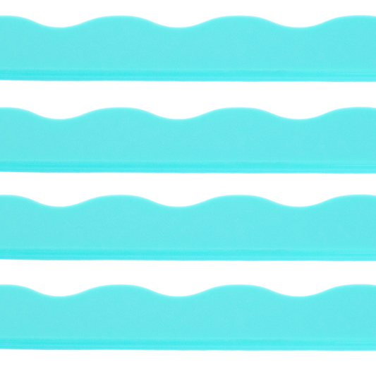 MAHJONG RACK PUSHER ADD ON-MAGNETIC | Premium Acrylic Set(4): Solid-Wavy-Macaron Green